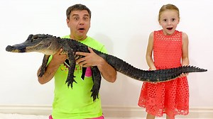 Nastya and dad have new pets | Like Nastya Lovers
