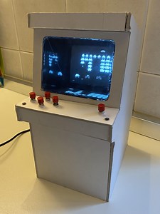 Space Invaders Mini Arcade With CRT