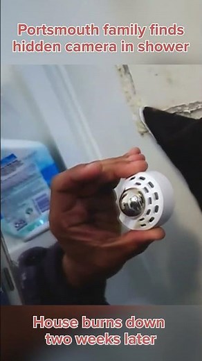 Video shows moment Virginia family finds hidden camera in shower of rental home