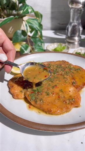 Spicy Lemon Basil Chicken ❤️ #chicken #chickenrecipes #recipe | Food My Muse