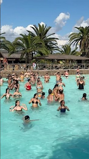 Pool Party Vibes! Wives Take Over the Water Park 💃💧#summer #shorts