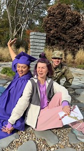 10K views · 36 reactions | Military boyfriend surprises girlfriend for her graduation - so heartwarming 凉 | Emma Grace | Facebook