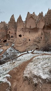 Cappadocia is SO BEAUTIFUL, especially in the snow ❄️ most people only know it for the hot air balloons but it is so much more 🫶 | Samayo Theory