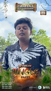 HOT CHOCOLATE Jungle Party - Kurunegala 🥁🐒 #hotchocolatebandsl #jungleparty #tehanperera #dasunmadushan #piyathrajapakshe | Dasun Madushan
