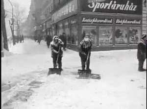 ‼️❄️1963-as havazás márciusban, ekkor még voltak bőven hóhelyzetek 📷: MTVA | Időinfó-MetKép