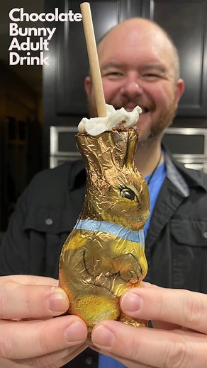 14 reactions | Chocolate Bunny Drink made with @baileysofficial...