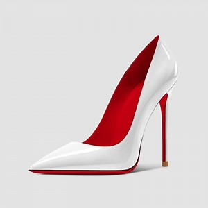 [Hot Item] Red Wedding Bottoms Shoes Pointed Toe Patent Leather Classic High Heels