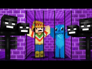 ¡SILVIO Y FLEXVEGA SON ENCERRADOS EN LA PRISIÓN DE WITHER! 😱💀MAPA MINECRAFT