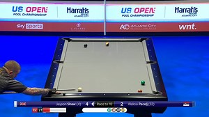 A perfect bank shot for a fourth-straight rack Exceptional Jayson Shaw 👏 #USOpenPool 🇺🇸 | Matchroom Pool