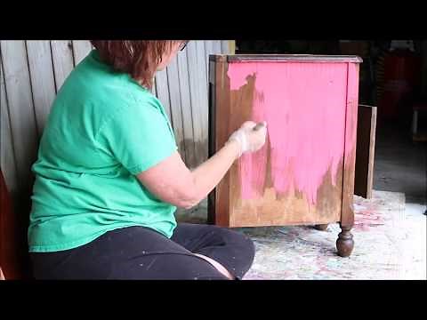 Distress Furniture With Vaseline