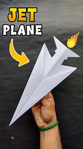 How to make a paper Jet, fastest flying paper Jet plane ever, homemade origami Paper Jet,#shorts | Mr. Mehul Creation