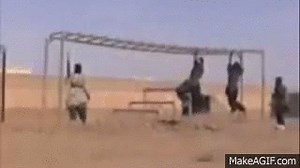 Al Qaeda on Monkey Bars on Make a GIF