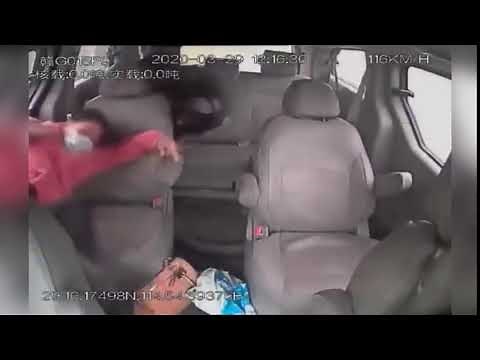 Woman Without Seat Belt Flung Into Back Seat In Crash