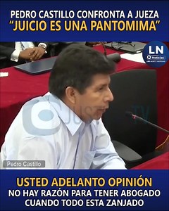 Pedro Castillo Terrones confronta a Jueza. | Lima Norte - Noticias