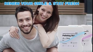 Dental Polishing Strip Teeth Abrasive Finishing Strips Sanding Grinding Deep Teeth Cleaning Tool Dental Care 4mm x 6M 1Roll (Pink)