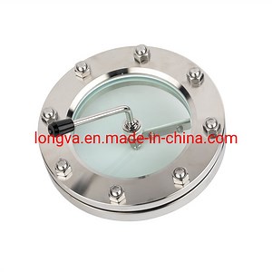 [Hot Item] Wenzhou Stainless Steel Flange Sight Glass with Scraper