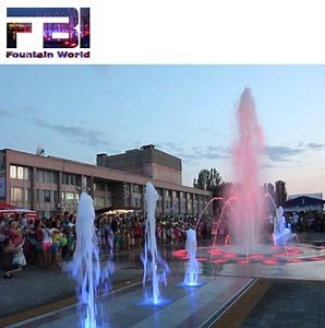 [Hot Item] Large Outdoor PLC Controlled LED Light Fountain