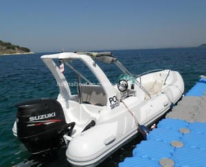 [Hot Item] 19feet 5.8m Velocidad de barco Barco de fibra de vidrio Barco inflable Barco rígido Barco de goma Barco deportivo Barco de Hypalon Barco de pesca Barco de aluminio Velocidad de barco