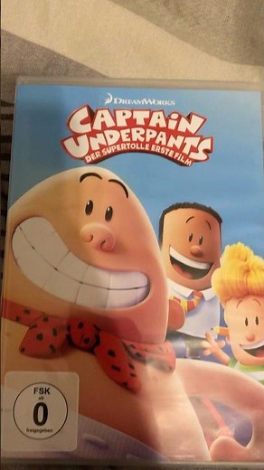 Captain Underpants: Der Supertolle erste Film 2018 DVD