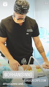 SURGICALCAPS.COM @drhanisinno plastic surgeon board certified plastic...
