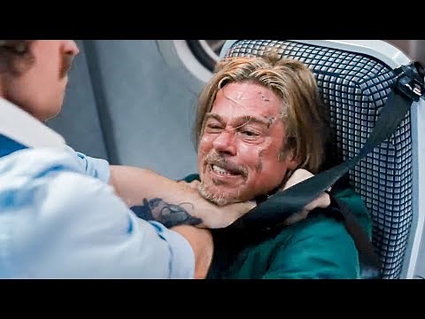 BULLET TRAIN Movie Clip - Train Fight (2022)