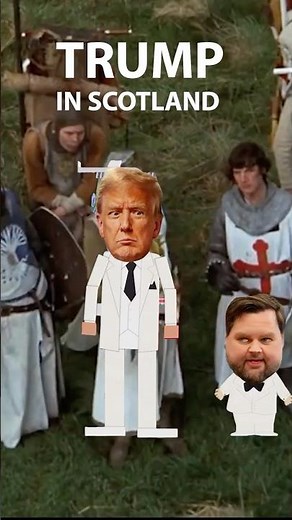 Trump Visits Scotland - Monty Python Edition - I Fart in Your General Direction