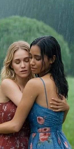 Blonde Women and Indian Women in Love #ytshorts #youtubeshorts #lesbian #lgbt