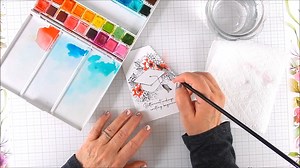 12 reactions · 4 comments | Create some watercolor magic with Gaylynn.  We love how she combined coordinating pattern paper with a fun shape using our new graduation stamp set. https://unitystamp.co/844 | Unity Stamp Company | Facebook