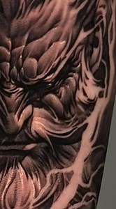 Zeus by James @lizardjim For bookings, contact James directly at: 📧:th3rdmindjd@hotmail.com . . . #tattoo #tattoos #tattooing #tattooed #tattooart #tattoolife #creative #tattooartist #art #artwork #realism #realistictattoo #portraittattoo #zeus #greek #greekgod #blackandgrey #portrait #wickedink_penrith #tattoodesign #blackandgreytattoo #inkmachines #tattoosofinstagram #intenzetattooink #blackwork #ink #inspiration #tattooflash #inked #inkedup | Wicked Ink Tattoo and Body Piercing.