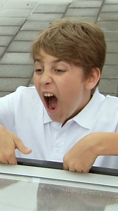 His hands got stuck! 😂 #pranks #gags #funnyvideo | Just Kidding