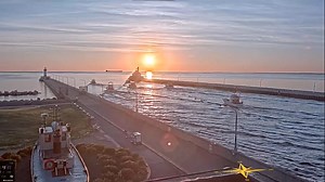 The Fleet Departs! By destinationduluth.co/DuluthHarborCam | Destination Duluth