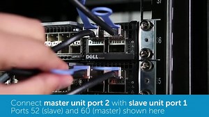 How to Configure Stacking switches for Dell Networking™ S5000