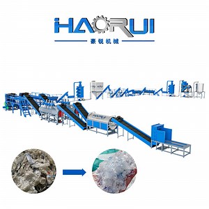 [Hot Item] Pet Flakes Recycled Washing Machine Pet Bottle Flakes Recycling Hot Washing Machine