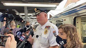Police: Commuters held up phones as woman raped on train