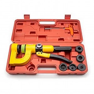 Amazon.com: Portable Manual Hole Opener Puncher with 6 Dies, Sink Tray Stainless Steel Water Basin Hydraulic Punching Machine : Tools & Home Improvement