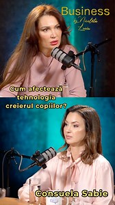 23K views · 365 reactions | Află ce efect au device-urile asupra copiilor. Descoperă în noul episod cum îi putem ajuta prin neurofeedback. #BusinessByNicoletaLuciu #Neurofeedback #NicoletaLuciu #ConsuelaSabie | Nicoleta Luciu OFICIAL | Facebook