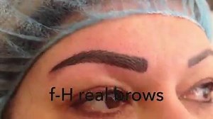 3D TATOO BROWS BEFOR AFTER | Real Brows