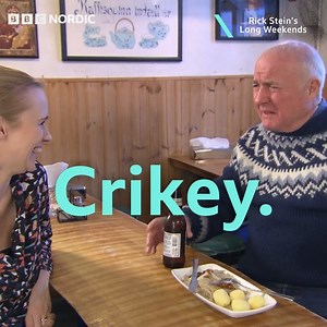 95K views · 260 reactions | Join Rick Stein on a culinary adventure like no other! 麗 Watch as he dives into the intriguing Icelandic cuisine, taking on the challenge of tasting fermented shark – a true delicacy? ️ Tune in tonight at 18:55 on BBC Nordic✨�� | BBC Nordic | Facebook
