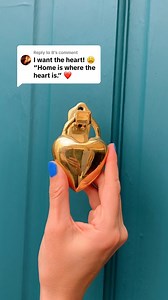 30K views · 245 reactions | Rounded or Padlock - Which Heart has your Heart?  #heart #padlock #doorknocker #frontdoor #hardware #homesweethome | Hera Ray Hardware | Facebook