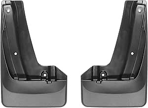WeatherTech Custom No Drill Splash Guard MudFlaps for Subaru Outback, Front Pair (110072), Black