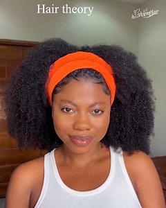 3.9K views · 23 reactions | Can you tell the wig? I absolutely love the versatility of half wig for our natural hair in summer! No edges press, No gel No glue, scratch scalp anytime! Hair Info: 18’’ Coily Textured All In One Half Wig #hergivenhair #protectivestyles #halfwig #gluelesswig | Hergivenhair | Facebook