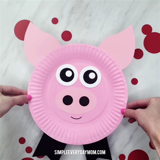 5K views · 13 reactions |  Easy Pig Craft ✂️ Get the template on the blog | Simple Everyday Mom | Facebook
