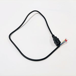 [Hot Item] C14 Plug Power Cord with Terminal End Pigtail Stripped End 1.5mm2 1.8m Open Wire H05VV-F