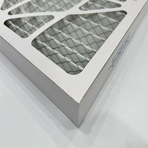 [Hot Item] Vent Cover Return Air Filter 8X8X1 Merv 8 Kraft Board Frame Nonwoven Fiberglass Custom Sizes Air Filters