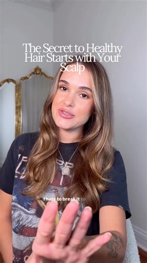 watch Ghost Exfoliating Scalp Nectar in action as it exfoliates AND removes product buildup, leaving your scalp clean nourished @camilla_zinober | Verb Products