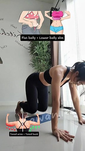 Lower Abs, Strong Core, Toned Arms & Back Workout