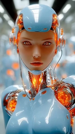 A cyborg open transformation. #ai #digital #cyborg | Bionic Human