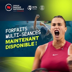 Women's tennis is back in Montreal this summer 🌞 💅 Want to see players from the WTA compete at the NBO and see who will be crowned the QUEEN ❓ 👑 Get your multi-session tickets NOW🎟️ 👇 https://bit.ly/4g9rxZK // Le tennis féminin sera de retour à Montréal cet été 🌞 💅 Vous voulez voir les joueuses de la WTA prendre part à l’OBN et découvrir qui sera la REINE du tournoi❓ 👑 Achetez vos forfaits multi-séances MAINTENANT🎟️ 👇 https://bit.ly/40soQwJ | Omnium Banque Nationale