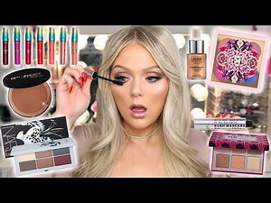 FULL FACE FIRST IMPRESSIONS | TESTING NEW MAKEUP 2018