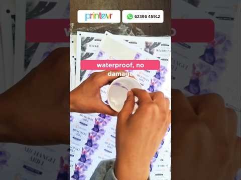 custom waterproof stickers